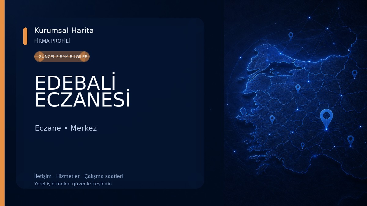 EDEBALİ ECZANESİ