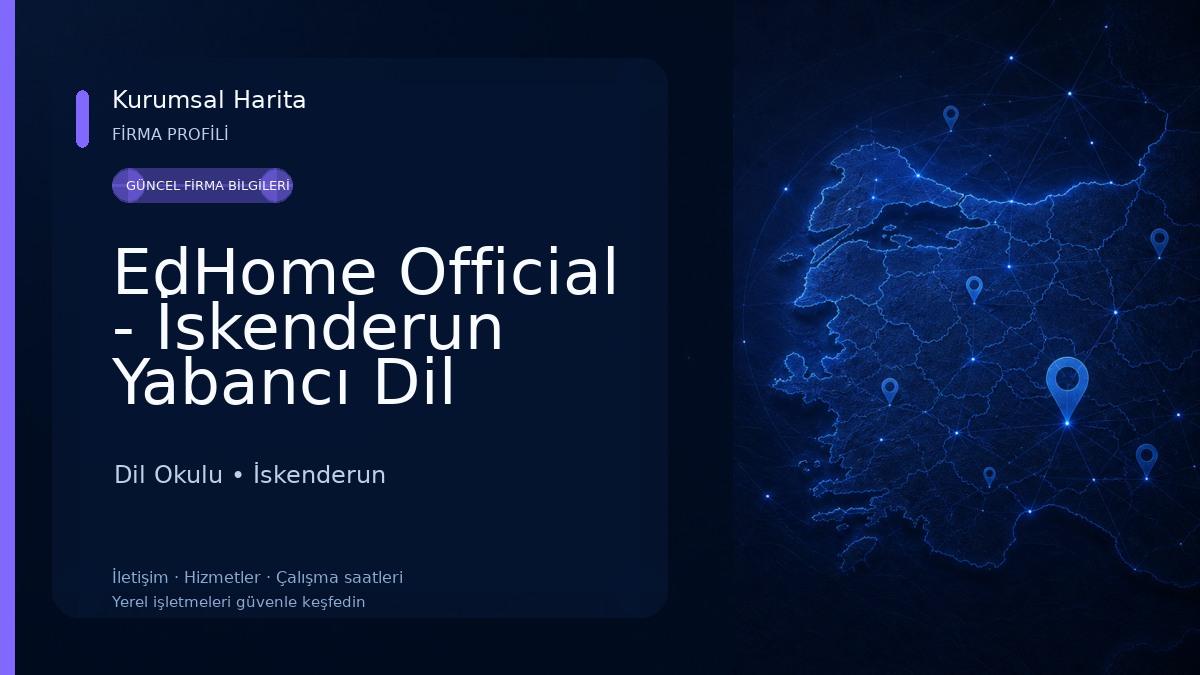 EdHome Official - İskenderun Yabancı Dil Kursu