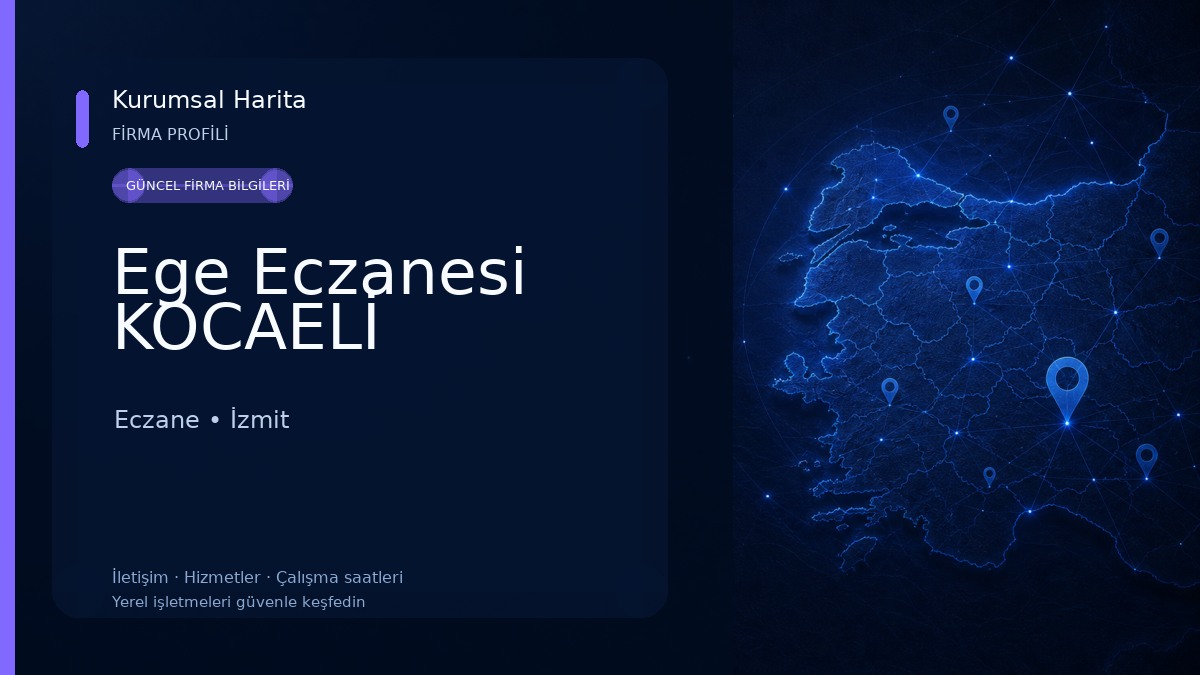 Ege Eczanesi KOCAELİ
