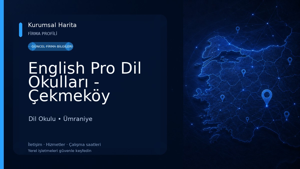English Pro Dil Okulları - Çekmeköy Şubesi Dil Okulu