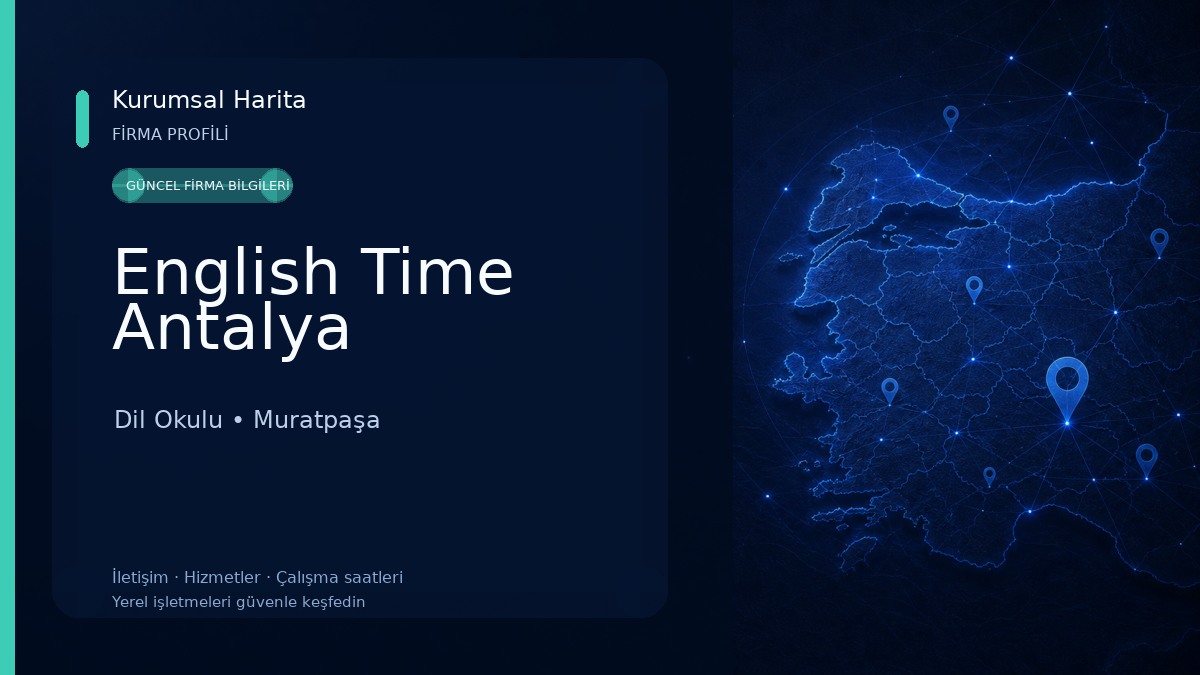 English Time Antalya Dil Okulu