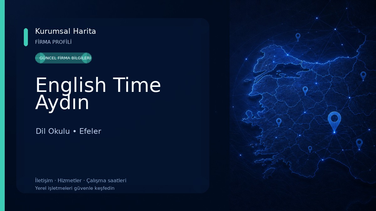 English Time Aydın