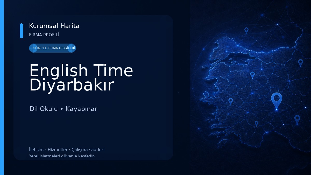 English Time Diyarbakır Dil Okulu