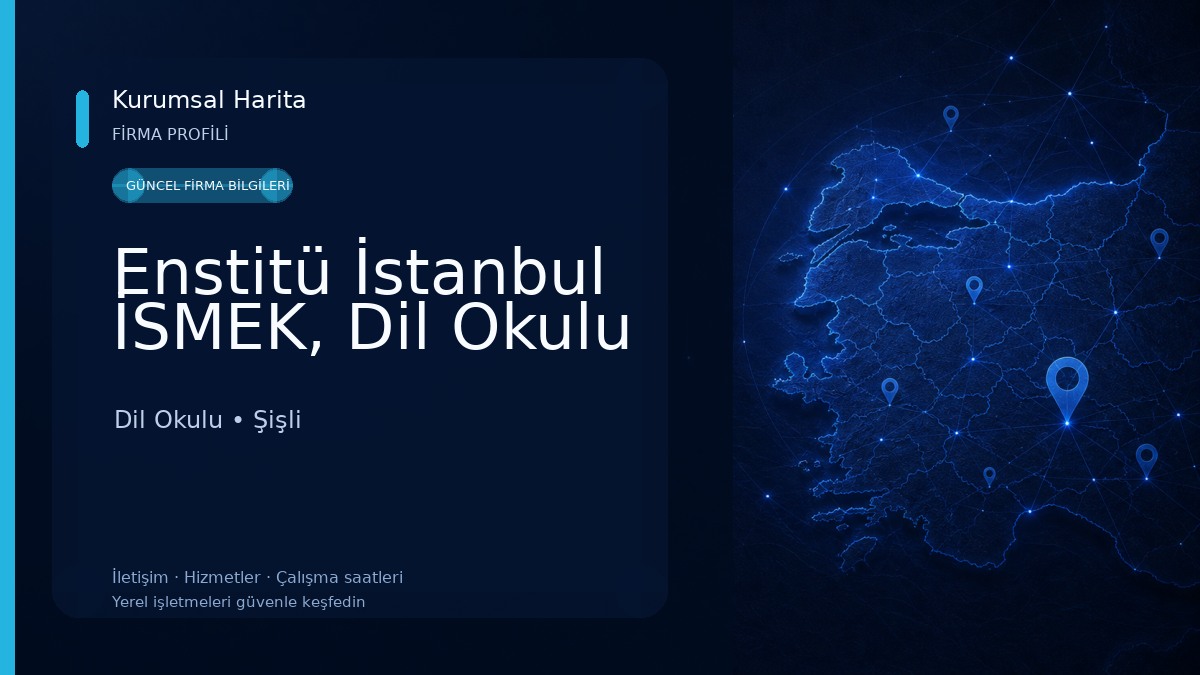 Enstitü İstanbul İSMEK, Dil Okulu Dil Okulu