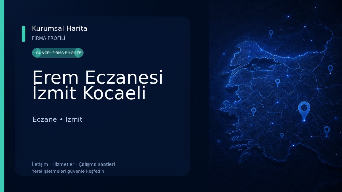 Erem Eczanesi İzmit Kocaeli