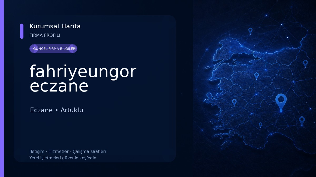 fahriyeungor eczane