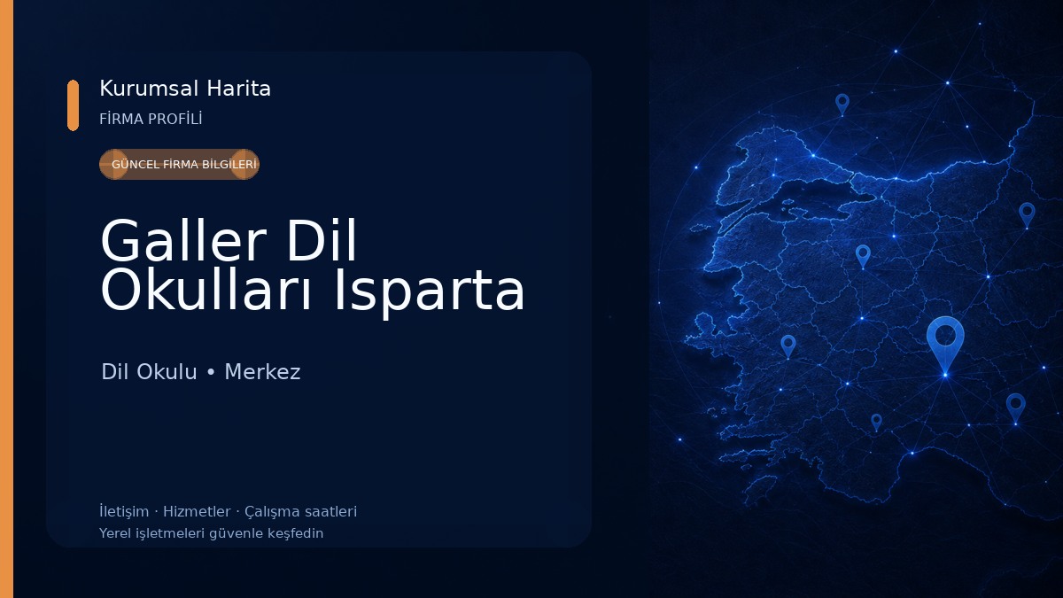 Galler Dil Okulları Isparta 