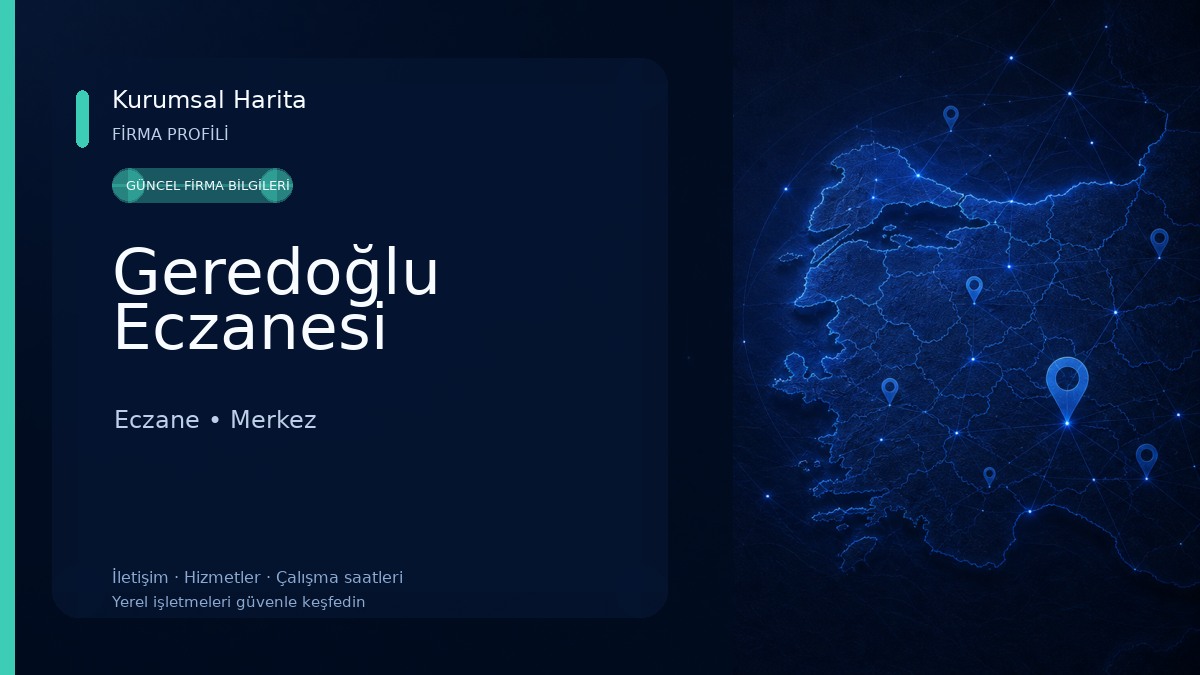 Geredoğlu Eczanesi