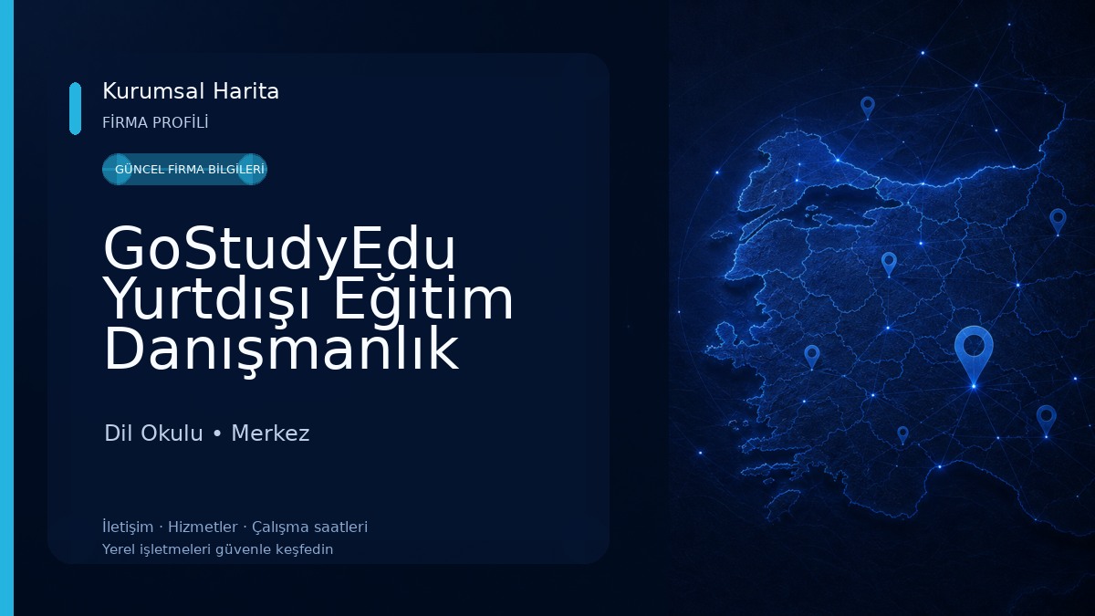 GoStudyEdu Yurtdışı Eğitim Danışmanlık Dil Okulu