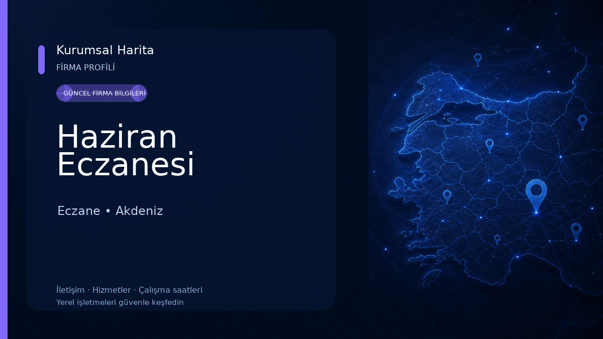 Haziran Eczanesi Eczane