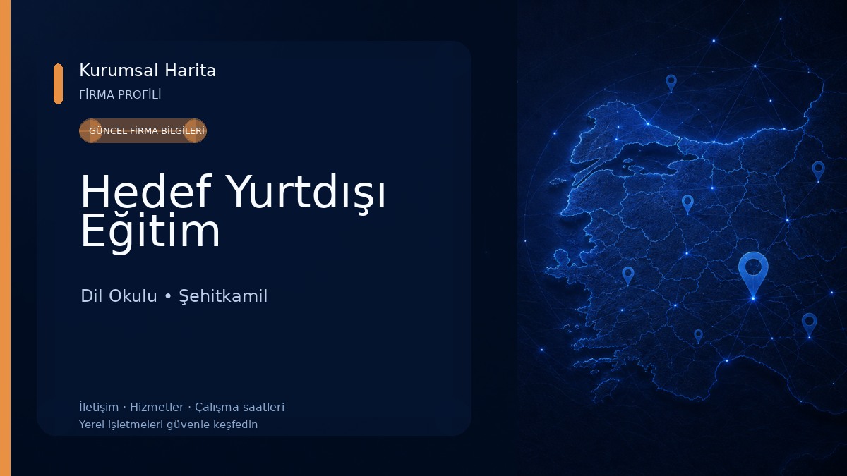 Hedef Yurtdışı Eğitim Dil Okulu
