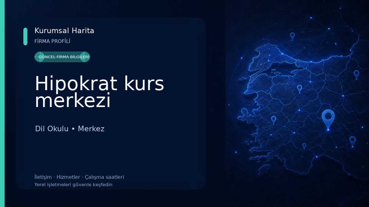 Hipokrat kurs merkezi Dil Okulu
