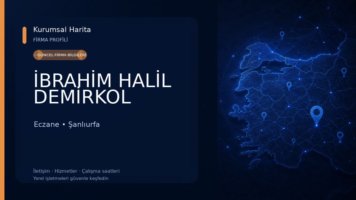 İBRAHİM HALİL DEMİRKOL Eczane