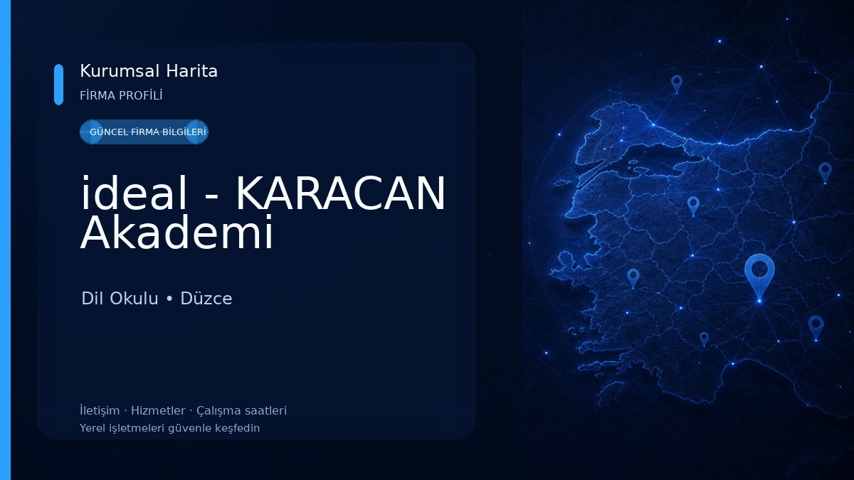 ideal - KARACAN Akademi
