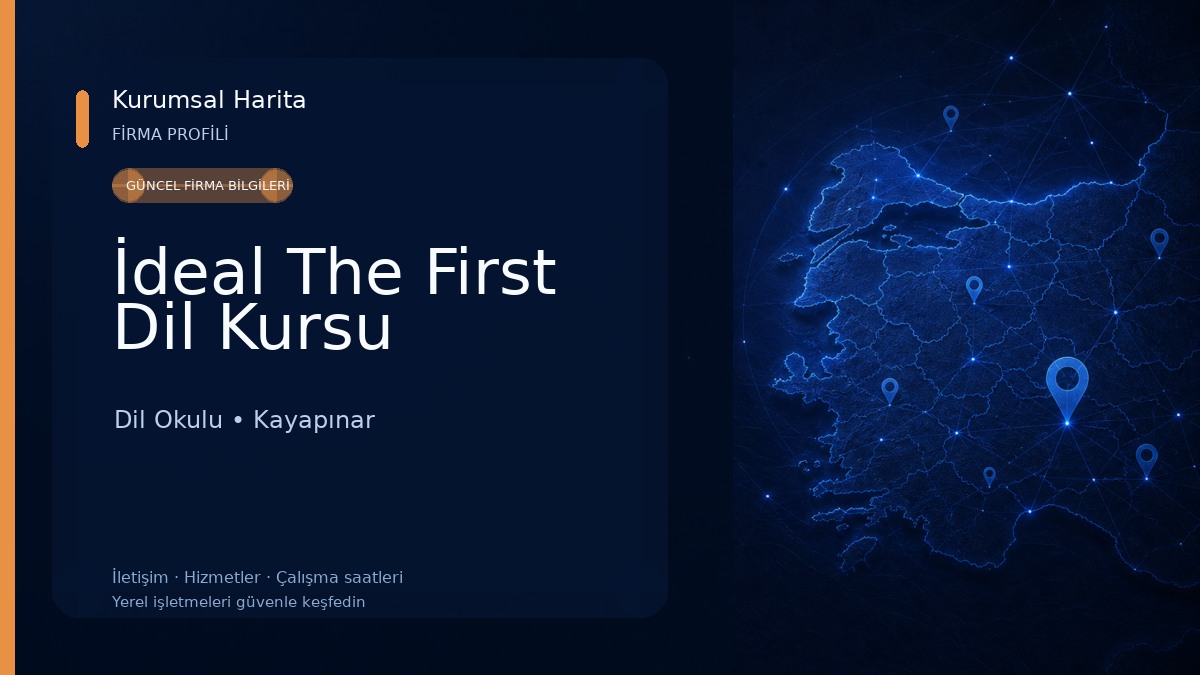 İdeal The First Dil Kursu
