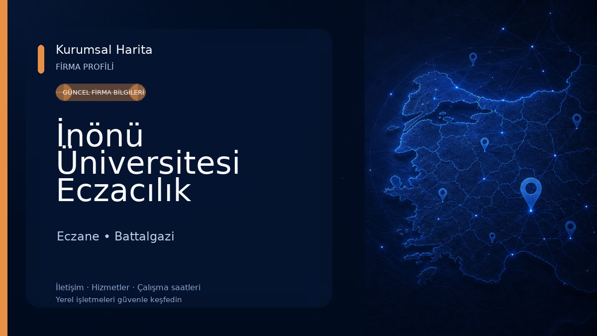 İnönü Üniversitesi Eczacılık Fakültesi Eczane