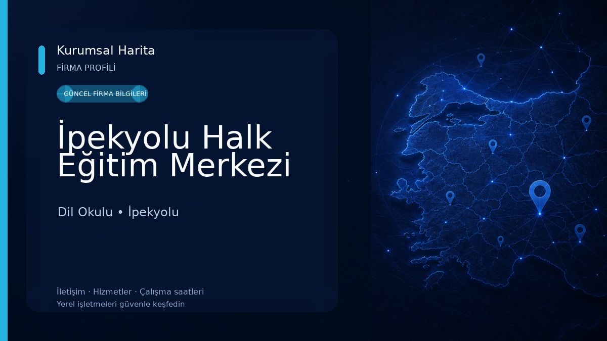 İpekyolu Halk Eğitim Merkezi Dil Okulu