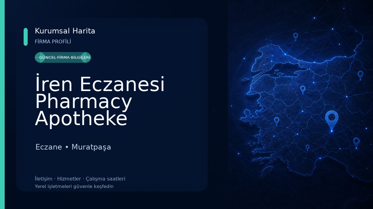 İren Eczanesi Pharmacy Apotheke