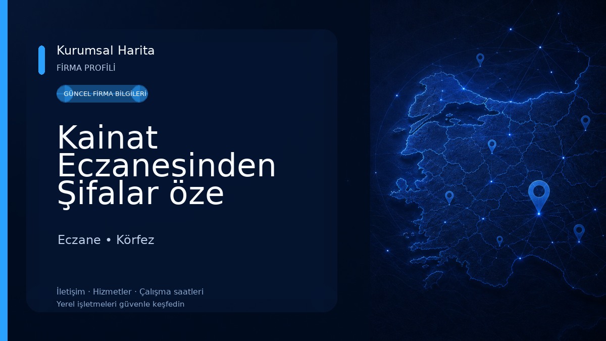 Kainat Eczanesinden Şifalar öze dönüşün müdavisi