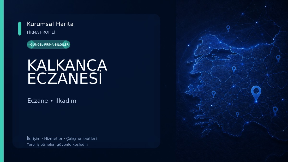 KALKANCA ECZANESİ