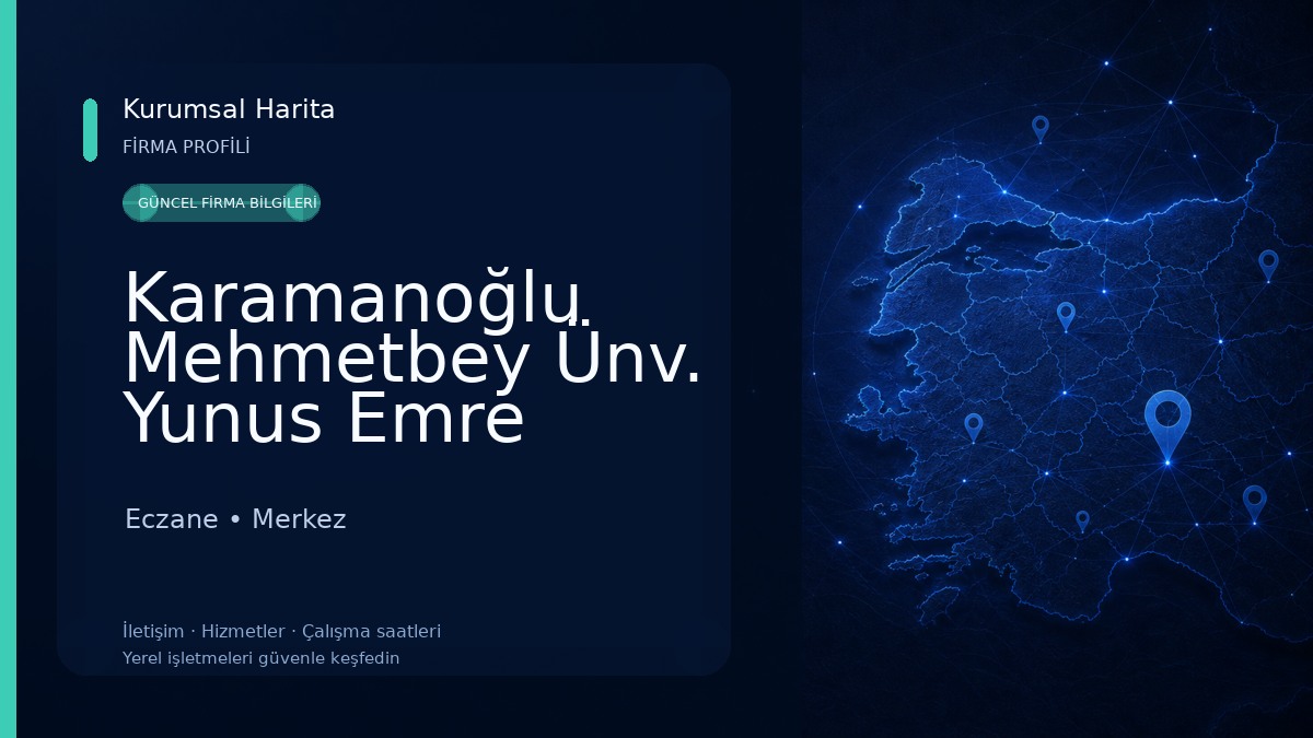 Karamanoğlu Mehmetbey Ünv. Yunus Emre Yerleşkesi