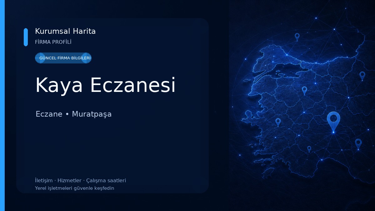 Kaya Eczanesi Eczane