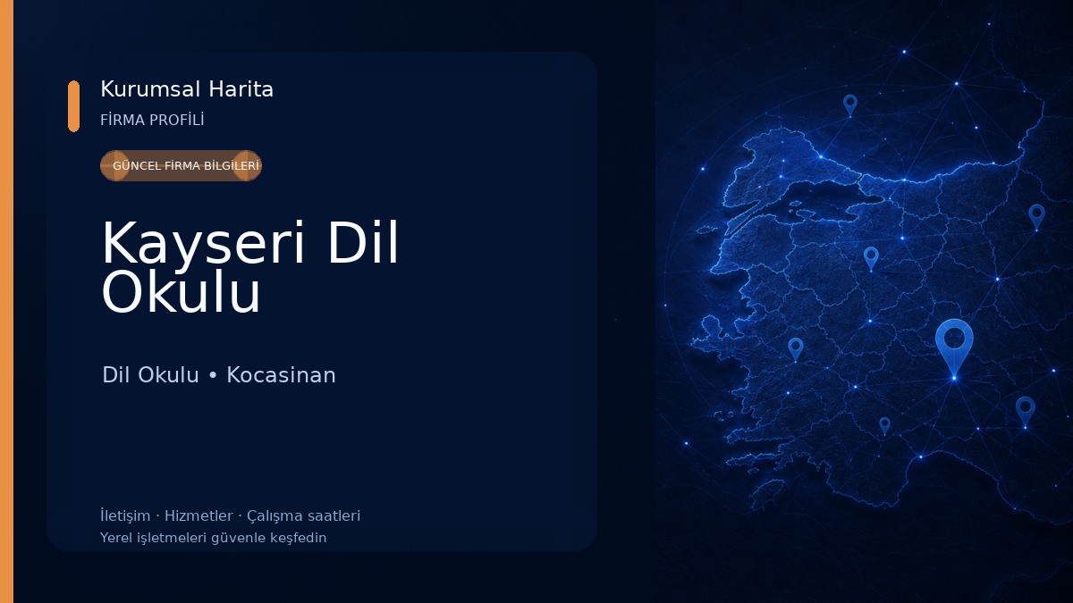 Kayseri Dil Okulu Dil Okulu