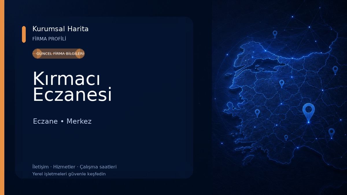 Kırmacı Eczanesi Eczane