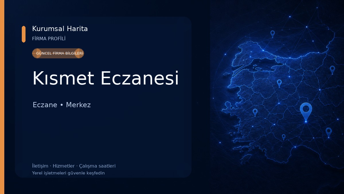 Kısmet Eczanesi Eczane
