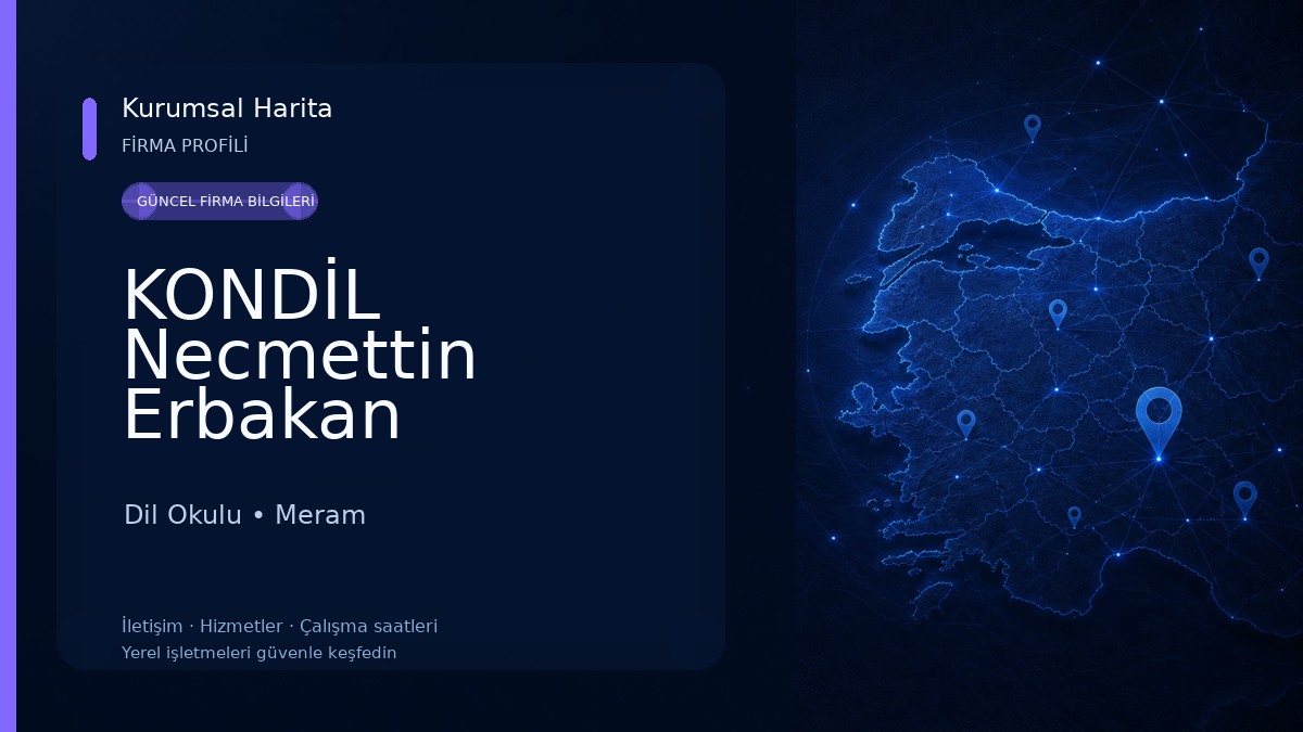 KONDİL Necmettin Erbakan Üniversitesi Dil Öğrenim Merkezi Dil Okulu
