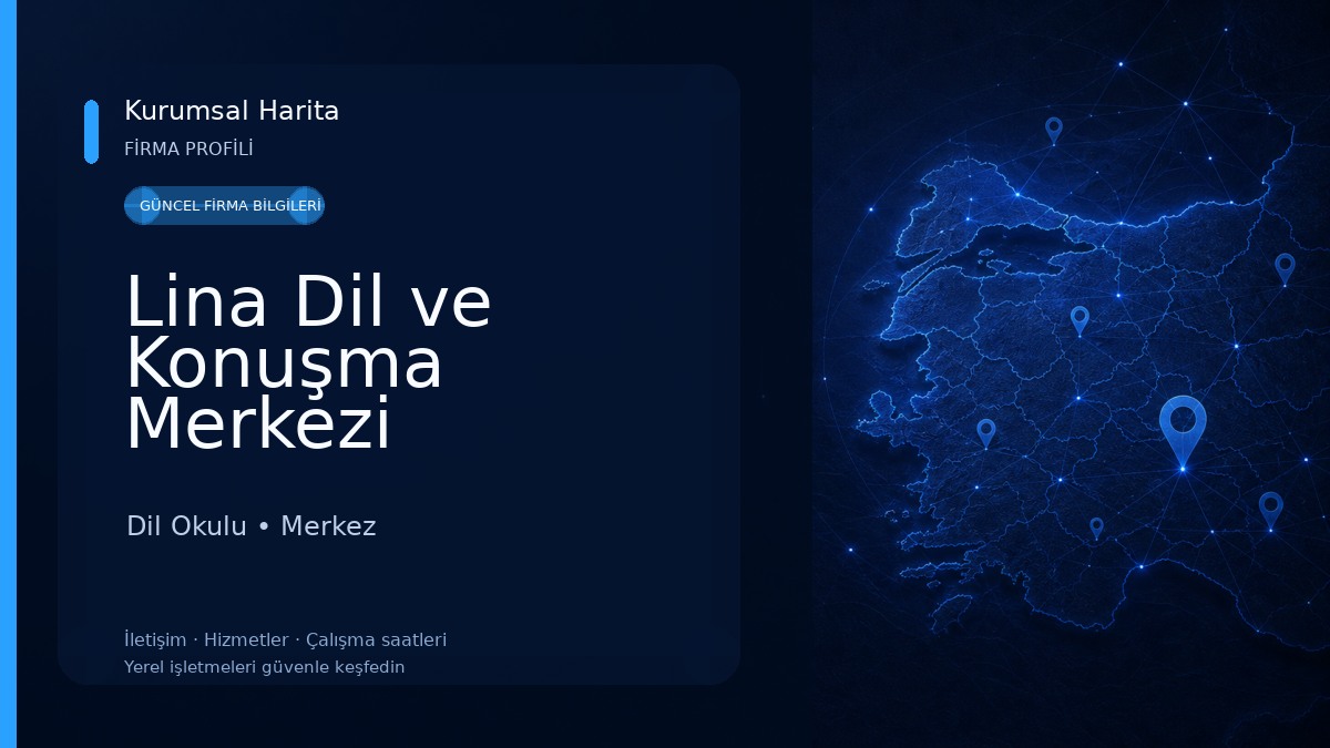 Lina Dil ve Konuşma Merkezi Dil Okulu