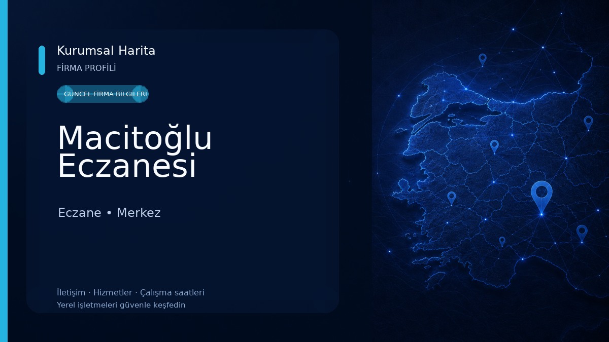 Macitoğlu Eczanesi