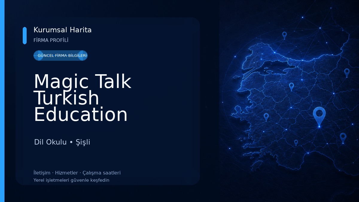 Magic Talk Turkish Education Center
