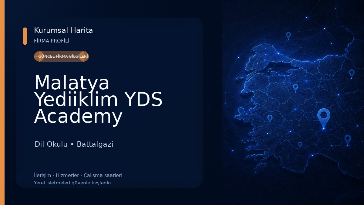 Malatya Yediiklim YDS Academy Dil Okulu