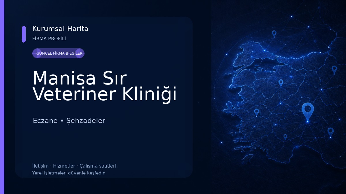 Manisa Sır Veteriner Kliniği 