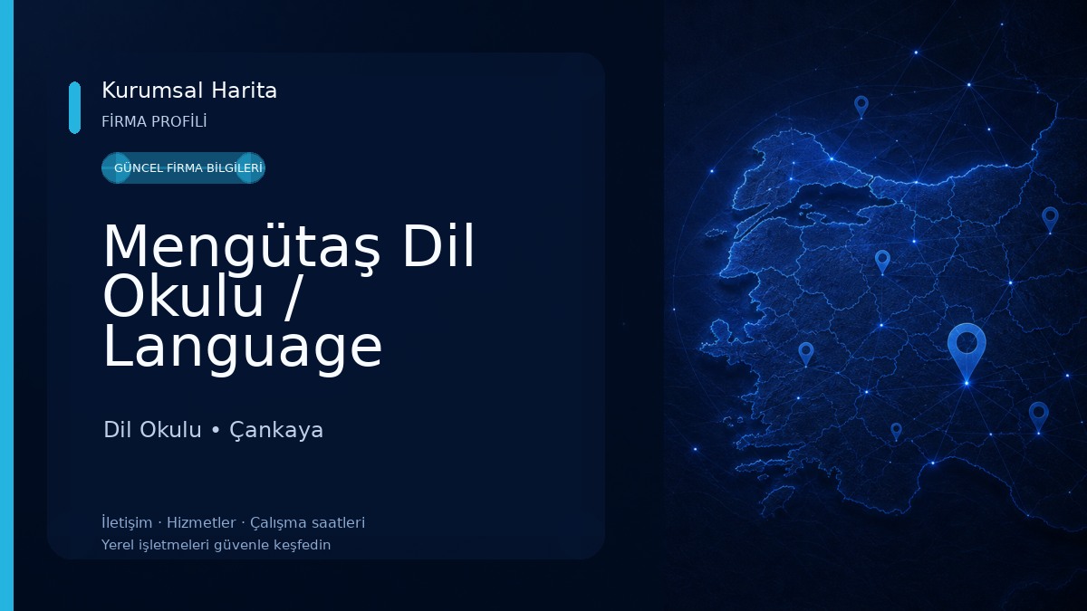 Mengütaş Dil Okulu / Language School Dil Okulu
