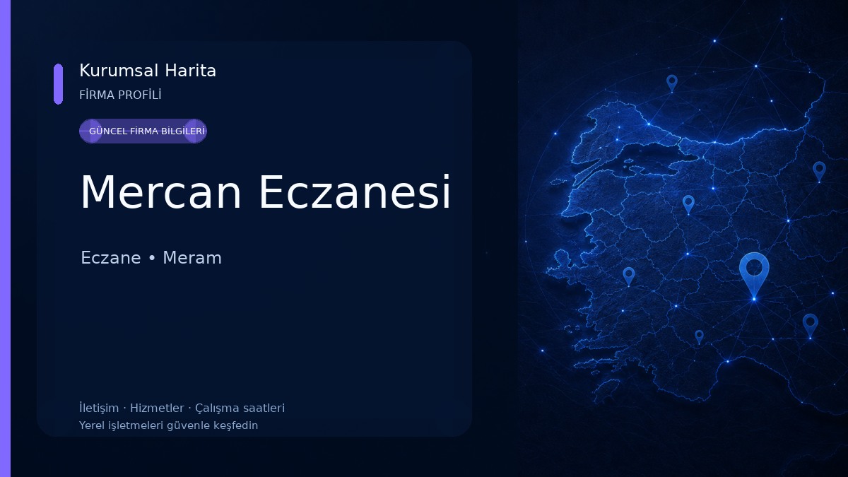 Mercan Eczanesi Eczane