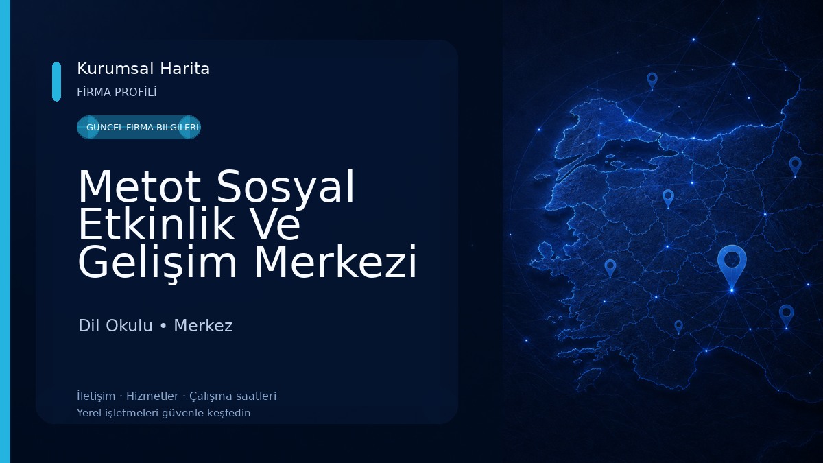 Metot Sosyal Etkinlik Ve Gelişim Merkezi 