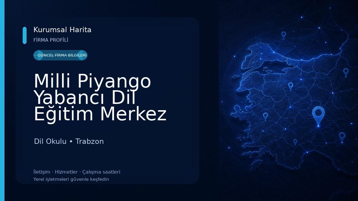 Milli Piyango Yabancı Dil Eğitim Merkez Dil Okulu