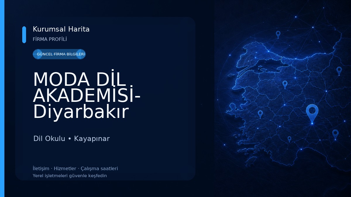 MODA DİL AKADEMİSİ- Diyarbakır Dil Okulu
