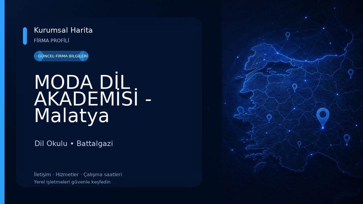 MODA DİL AKADEMİSİ - Malatya Dil Okulu