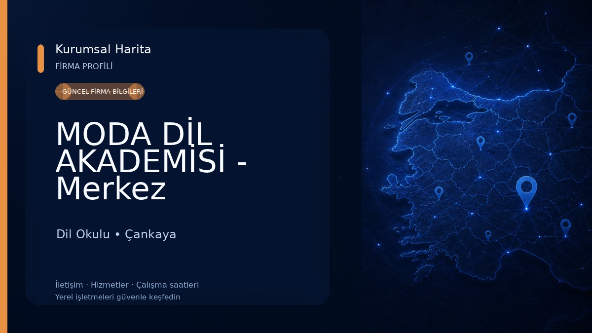 MODA DİL AKADEMİSİ - Merkez Dil Okulu