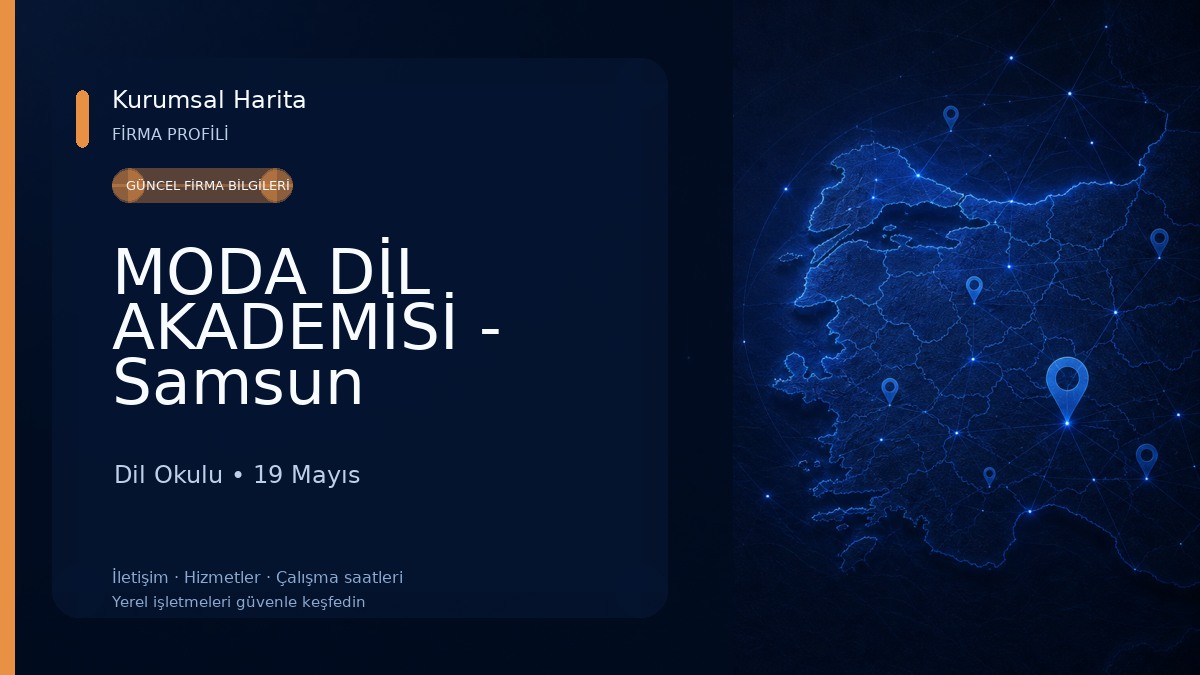 MODA DİL AKADEMİSİ - Samsun Dil Okulu