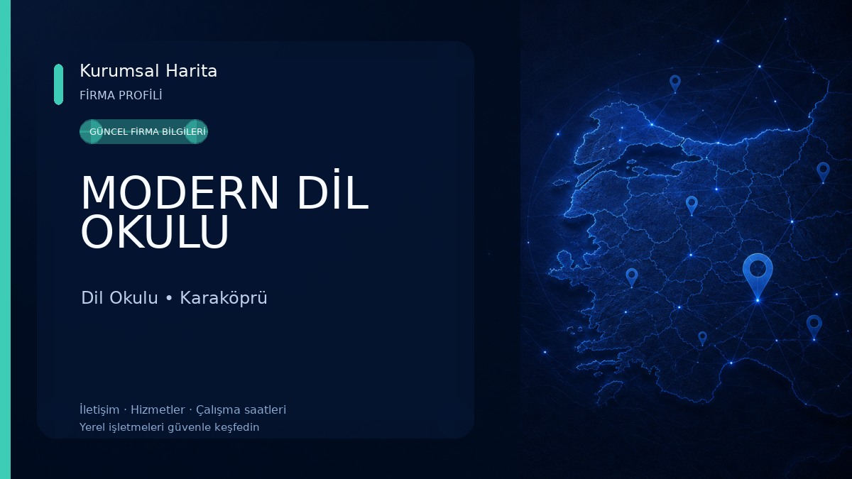MODERN DİL OKULU Dil Okulu