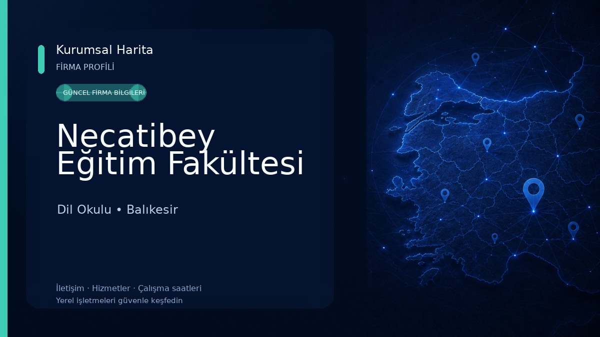 Necatibey Eğitim Fakültesi Dil Okulu