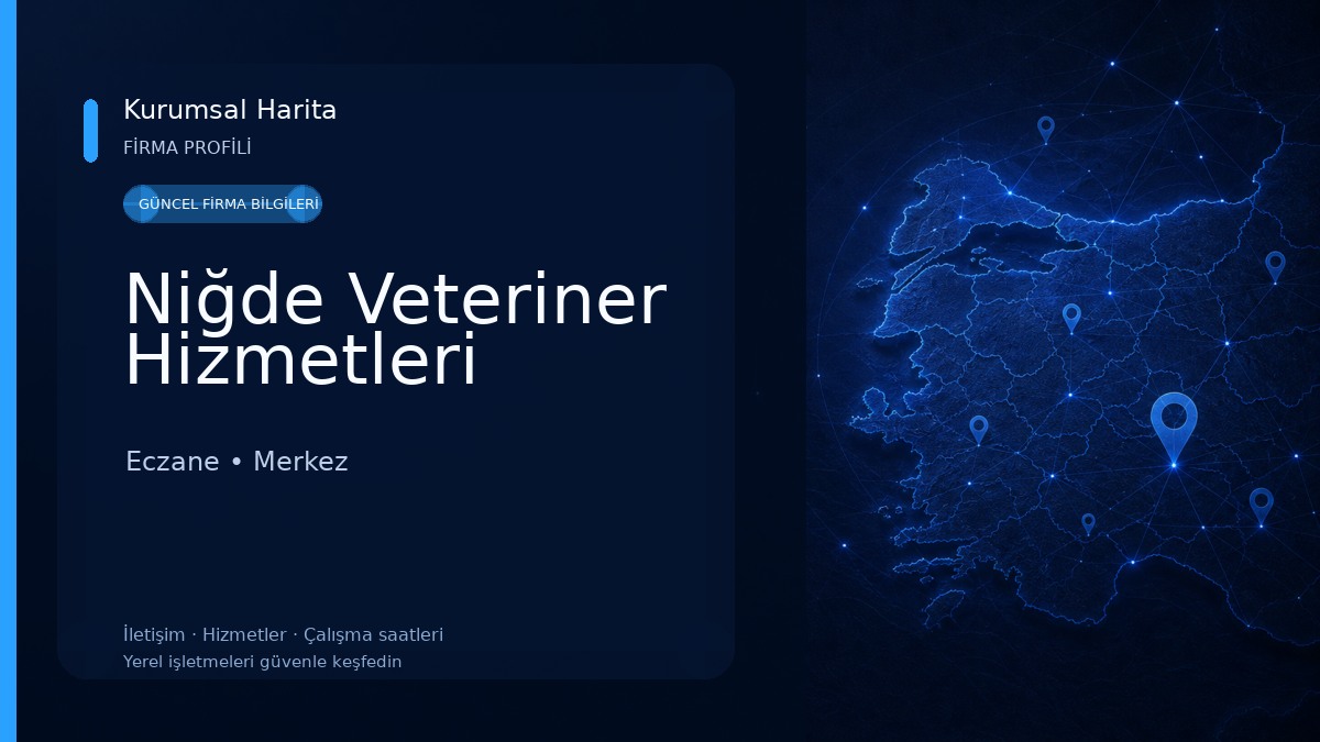 Niğde Veteriner Hizmetleri