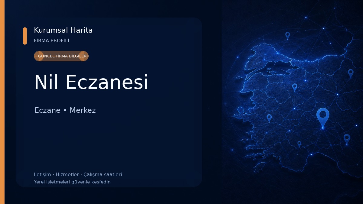 Nil Eczanesi Eczane