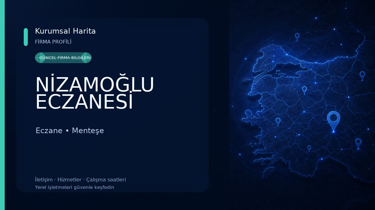 NİZAMOĞLU ECZANESİ Eczane