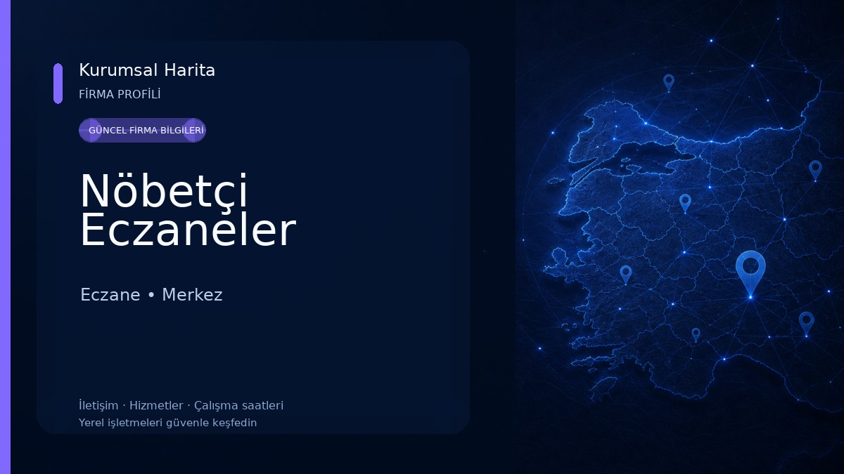 Nöbetçi Eczaneler
