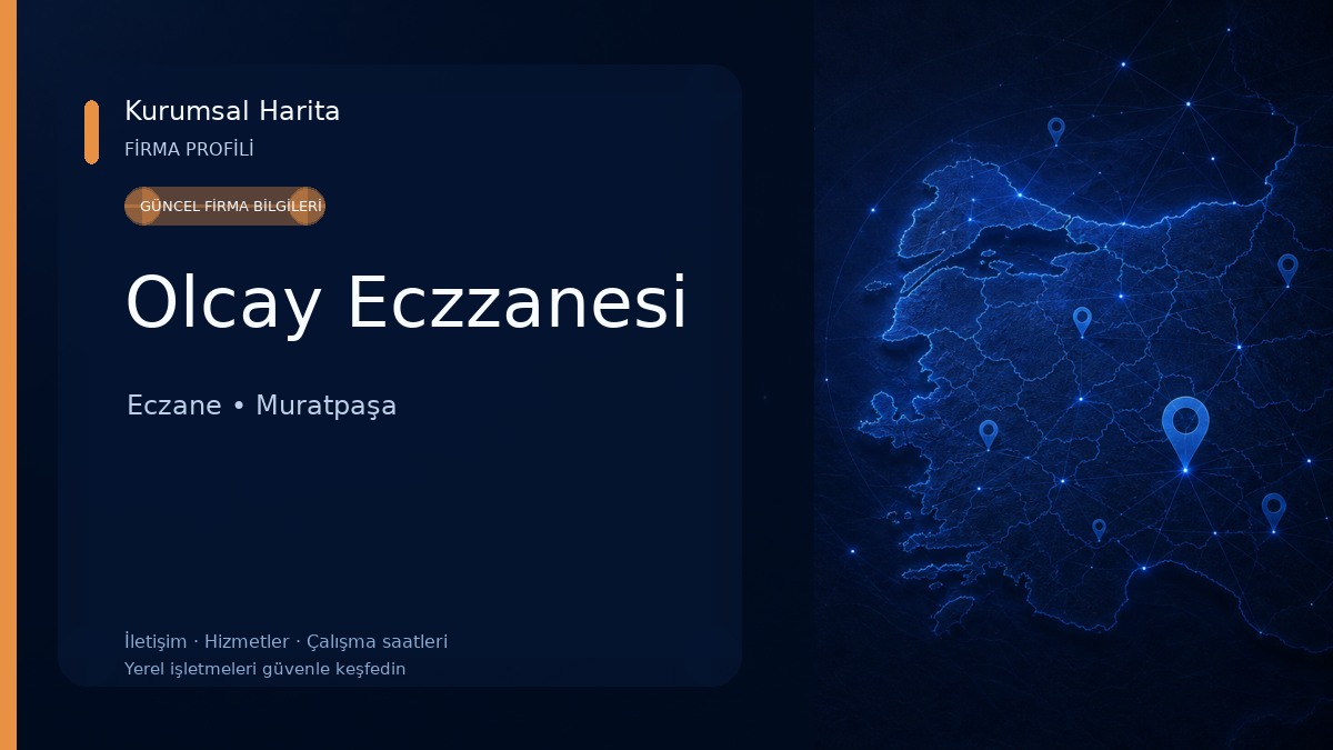 Olcay Eczzanesi Eczane